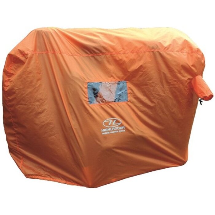 Highlander Highlander - Noodtent Emergency Survival Shelter 4-5 persoons - Oranje
