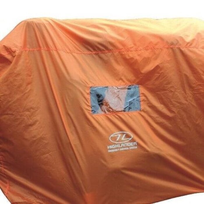 Highlander Highlander - Noodtent Emergency Survival Shelter 4-5 persoons - Oranje