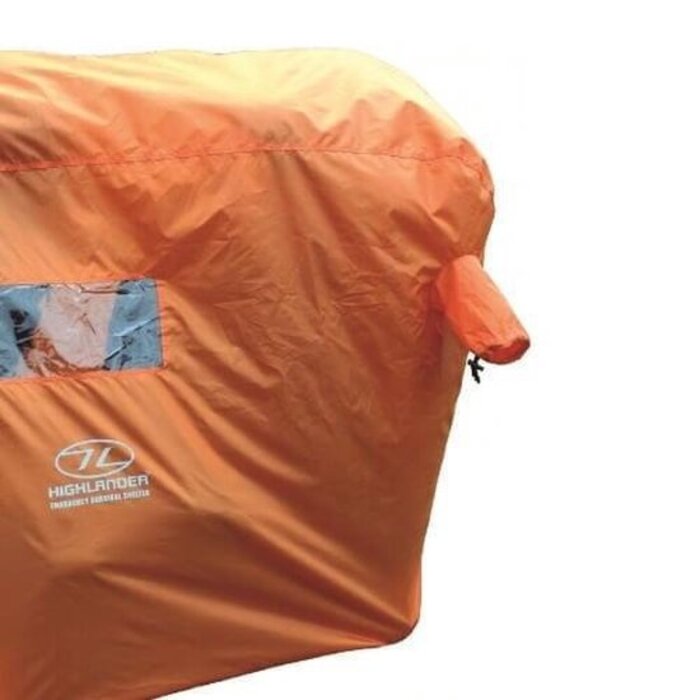 Highlander Highlander – Notzelt Emergency Survival Shelter für 4–5 Personen – Orange