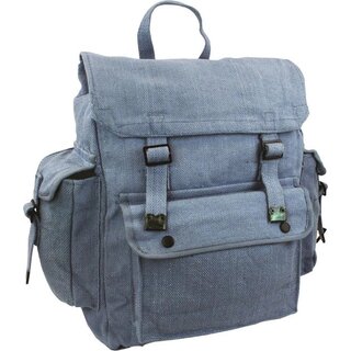 Highlander Highlander – Großer Webbing-Rucksack Retro-Rucksack – Blau