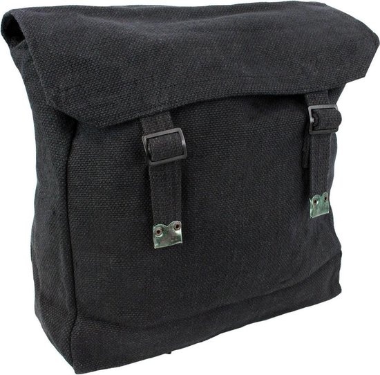 Highlander Highlander - Sac à dos Web Retro 10 litres en coton - Noir