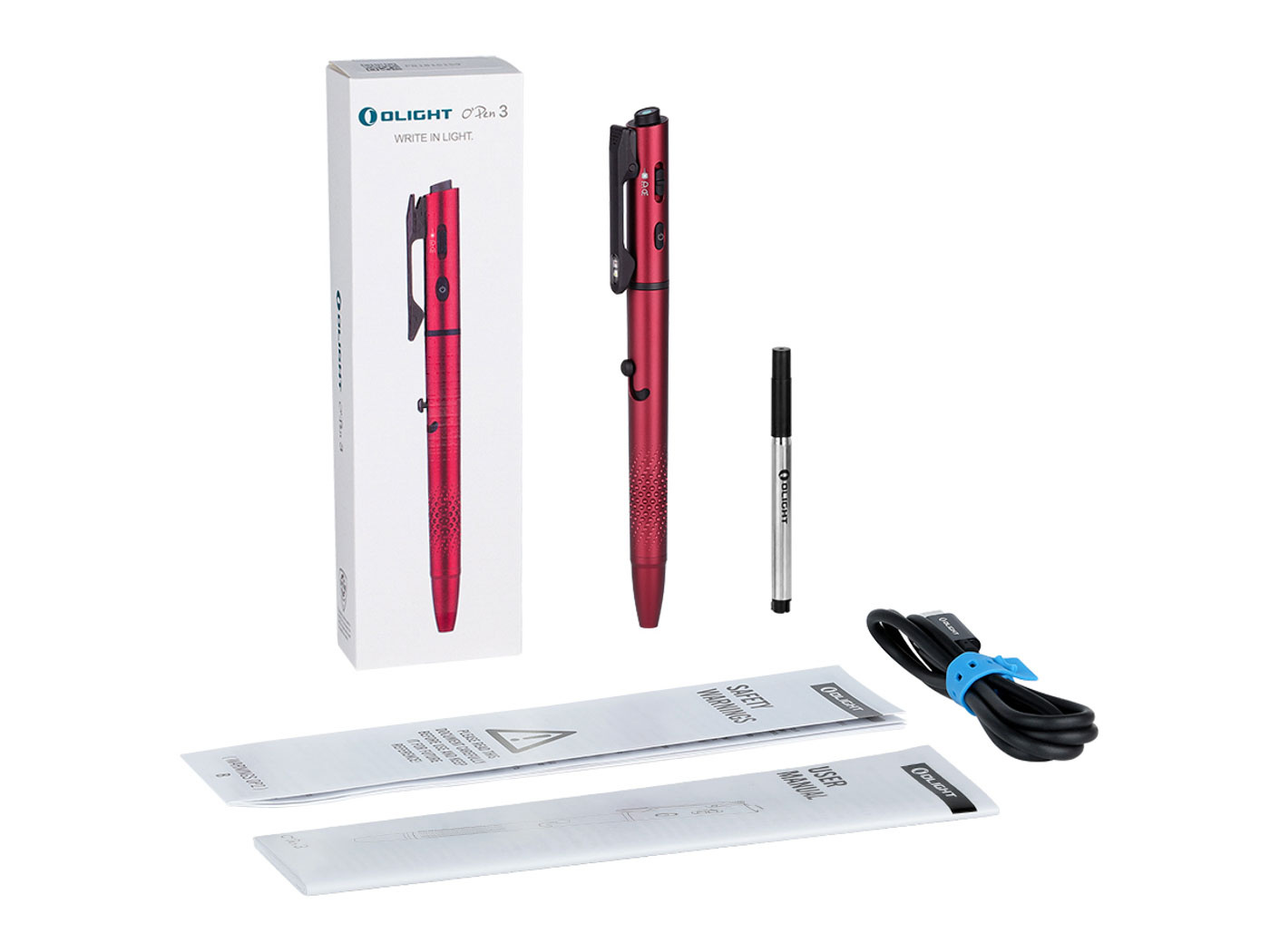 Olight Olight - O'Pen 3 - Wine Red