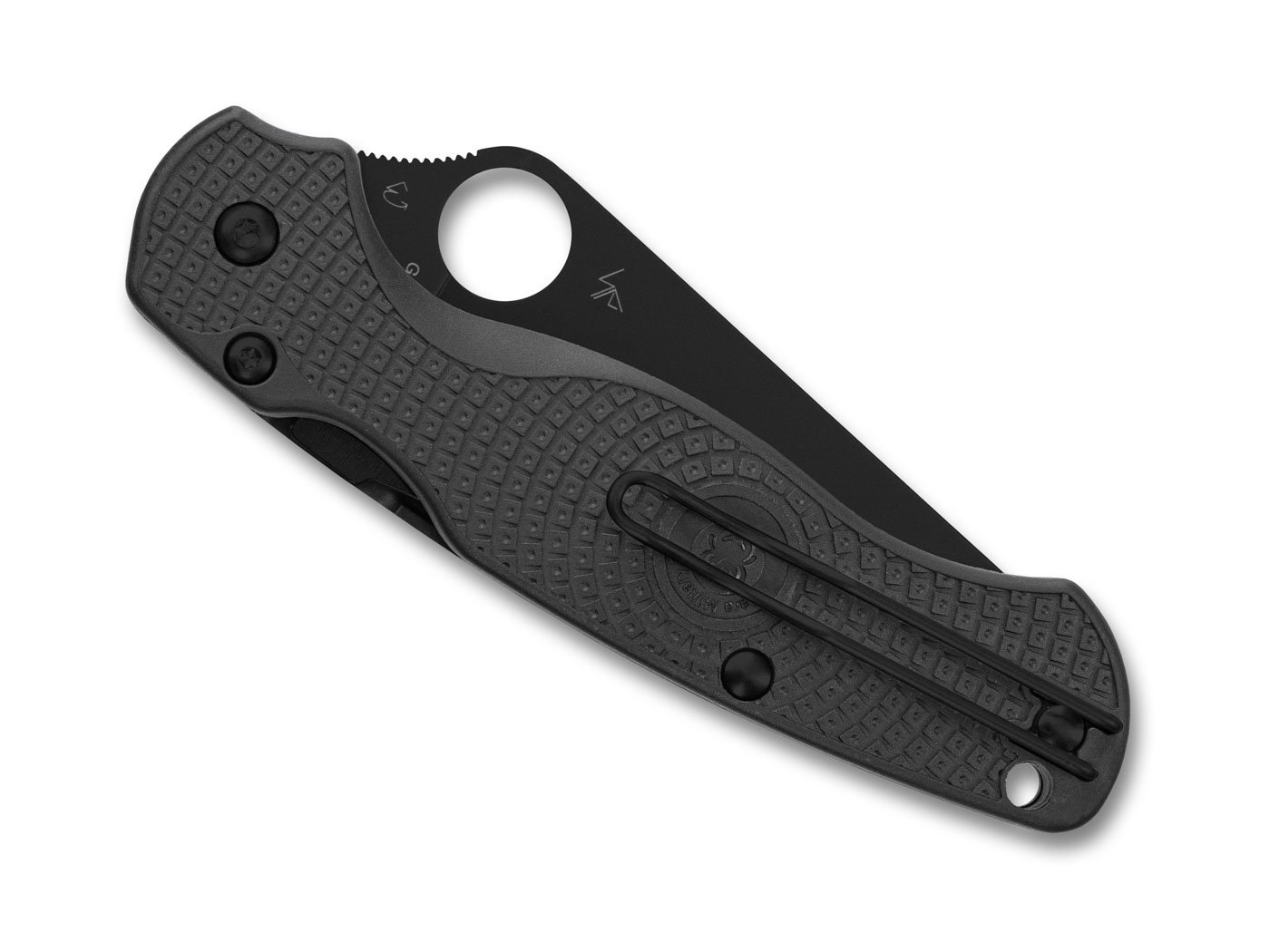 Spyderco Spyderco - Para Military 2 - Black - Lightweight Black Blade - PE