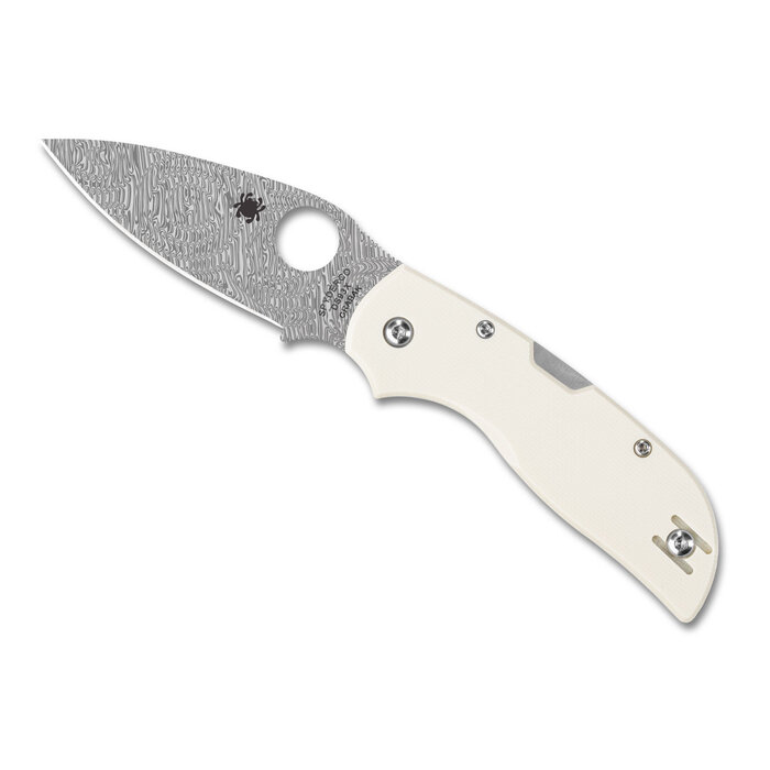 Spyderco Spyderco - Chaparral - Ivory - G-10 Damasteel PE