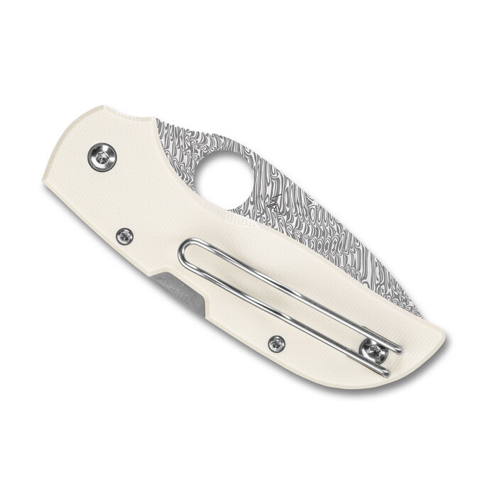 Spyderco Spyderco - Chaparral - Ivory - G-10 Damasteel PE