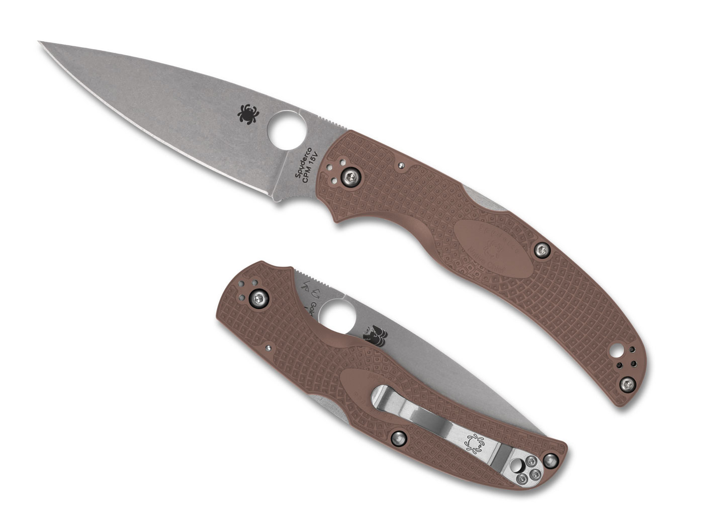 Spyderco Spyderco - Native Chief - Lightweight - Brown - CPM 15V PE