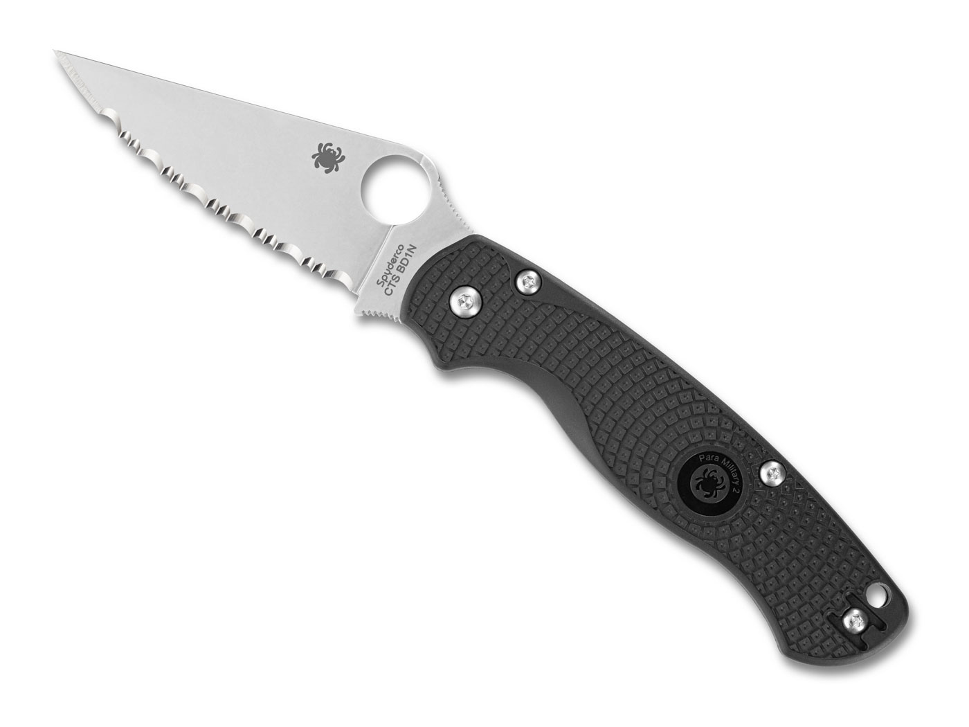Spyderco Spyderco - Para Military 2 - Black - Lightweight - SE