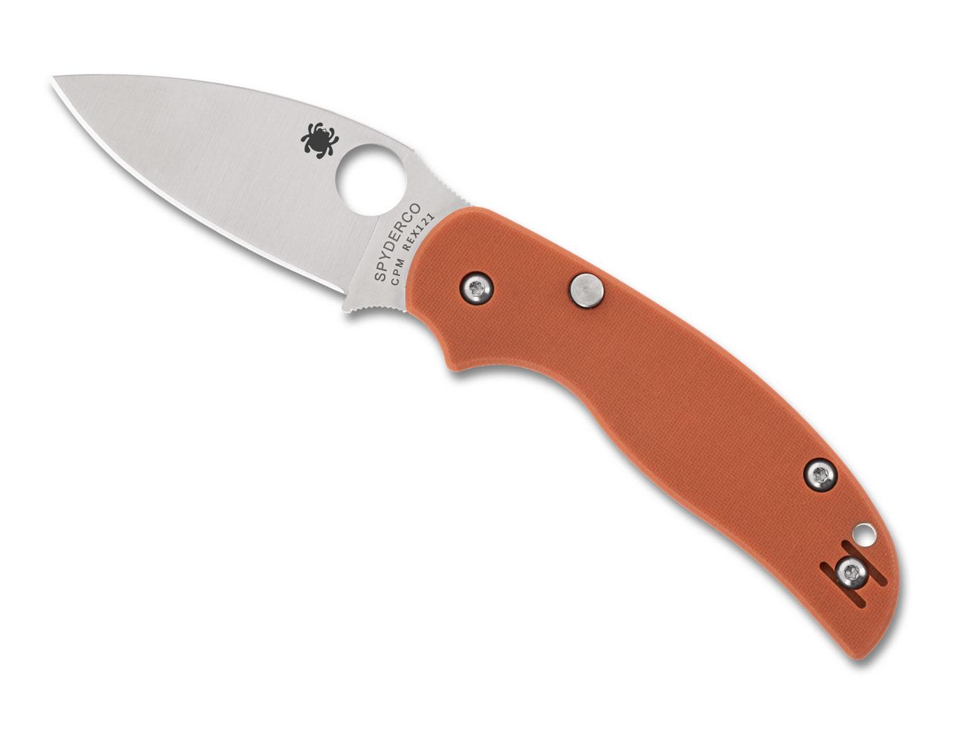 Spyderco Spyderco - Sage 6 - Burnt Orange - G-10 - CPM REX 121 - PE