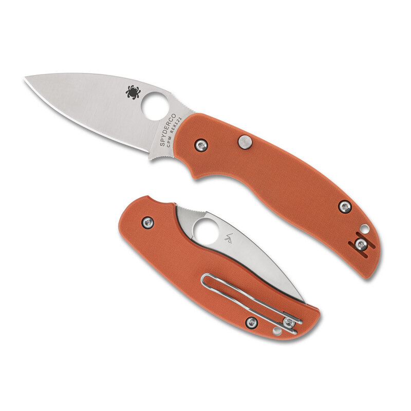 Spyderco Spyderco - Sage 6 - Burnt Orange - G-10 - CPM REX 121 - PE
