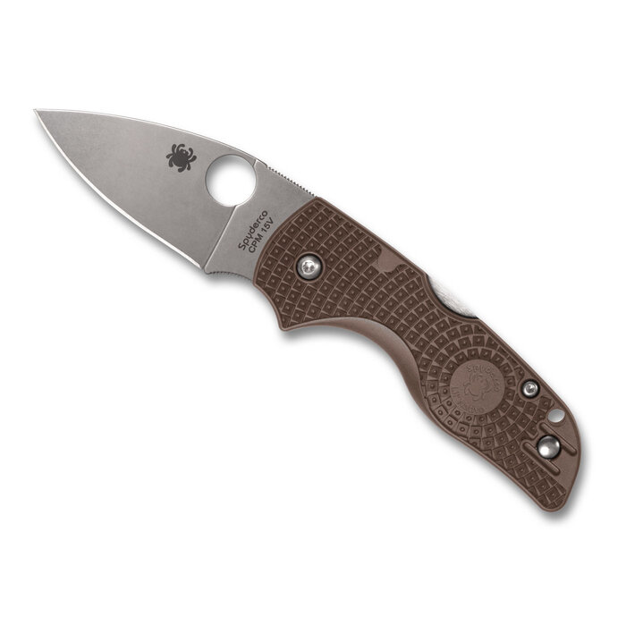 Spyderco Spyderco - Lil' Native - Brown - Lightweight - CPM 15V - PE