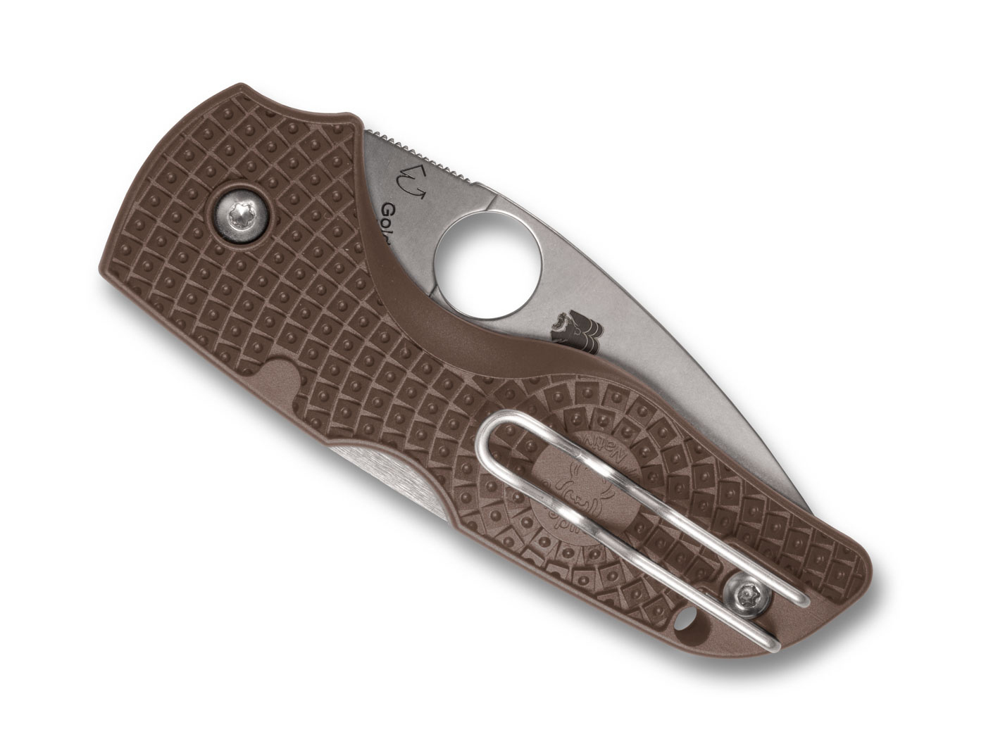 Spyderco Spyderco - Lil' Native - Brown - Lightweight - CPM 15V - PE