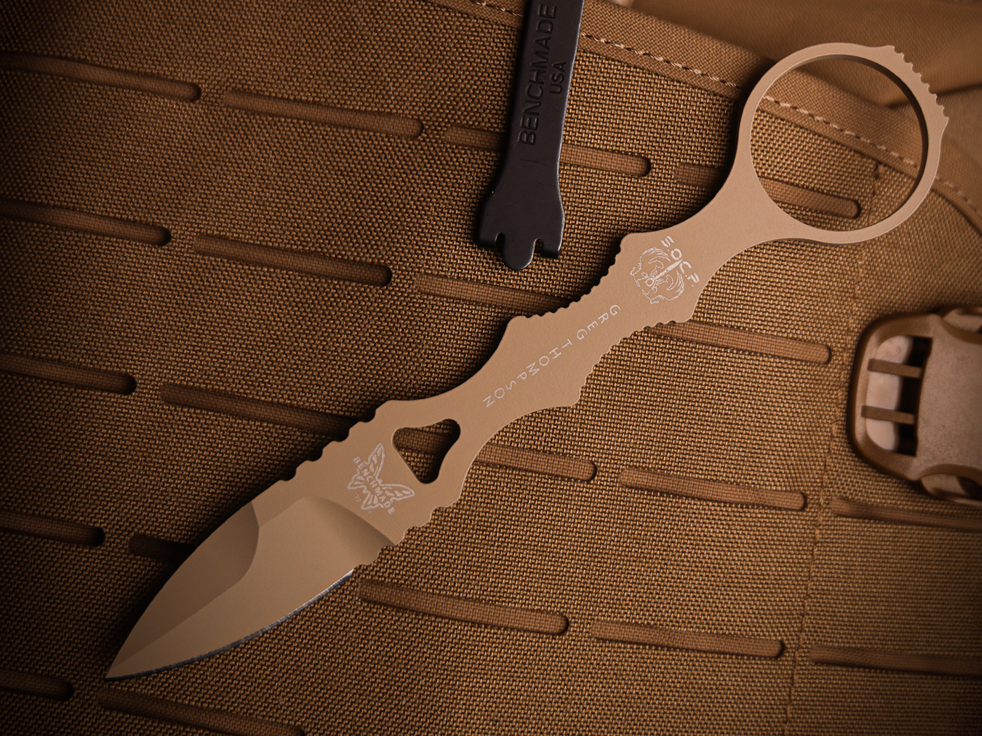 Benchmade Benchmade-  Mini SOCP Dagger - Sand