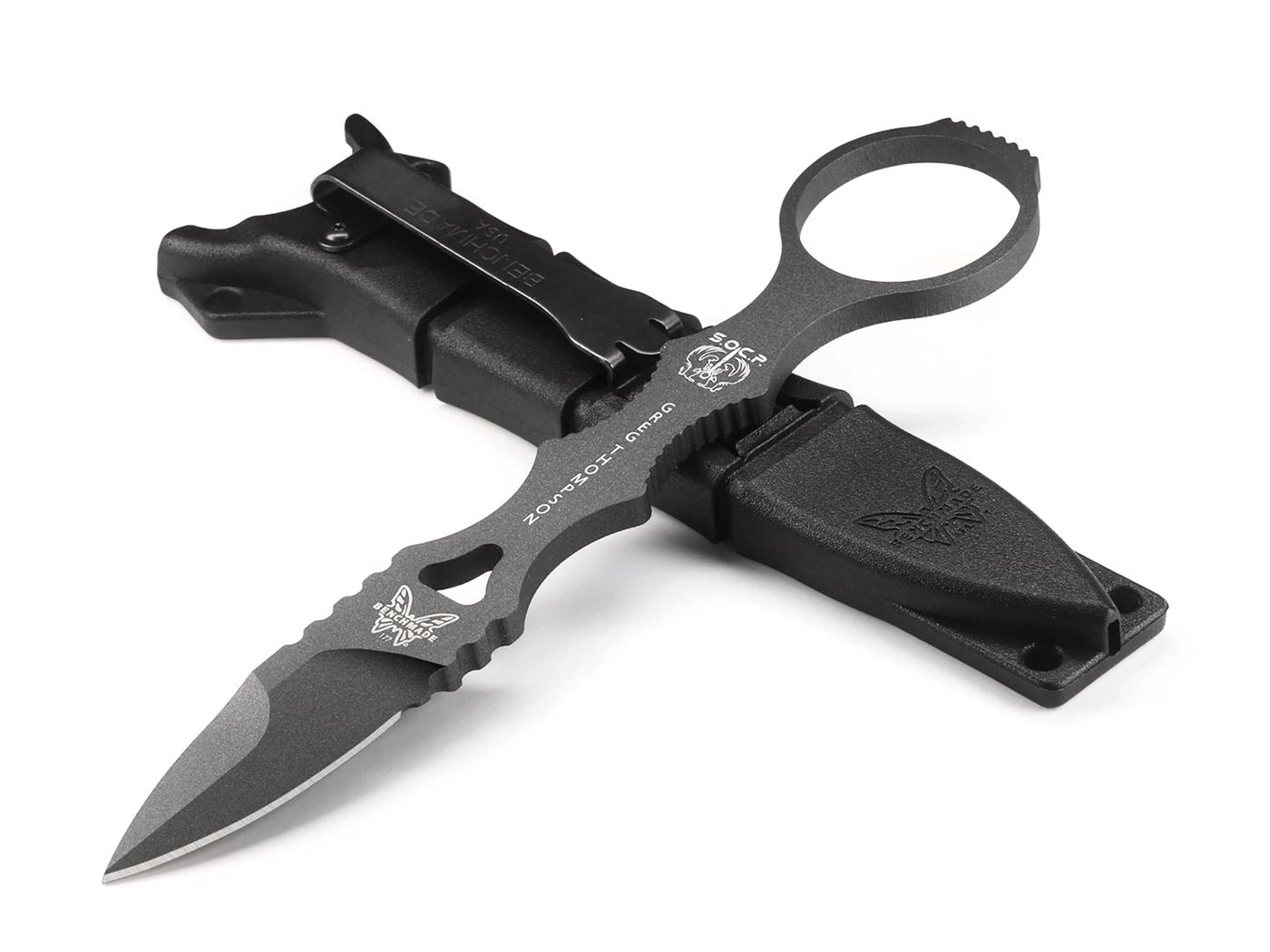 Benchmade Benchmade - Mini SOCP Dagger - Tungsten Gray