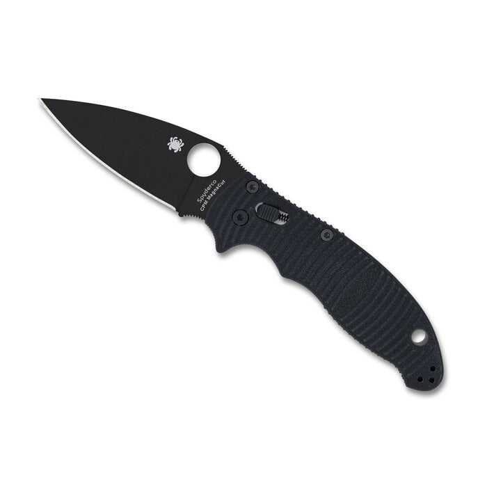 Spyderco Spyderco - Manix 2 - Salt Black/Black - G-10 CPM MagnaCut - PE