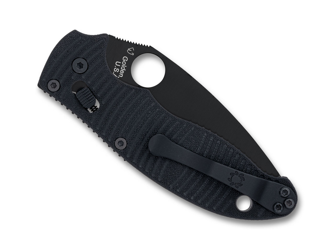 Spyderco Spyderco - Manix 2 - Salt Black/Black - G-10 CPM MagnaCut - PE