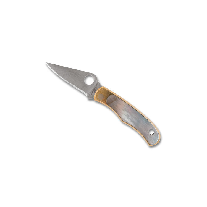 Spyderco Spyderco - Bug - Nickel Silver - Abalone - 12c27 - PE