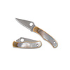 Spyderco Spyderco - Bug - Nickel Silver - Abalone - 12c27 - PE
