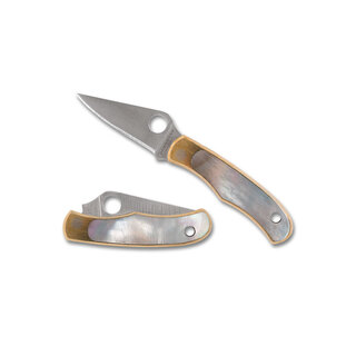 Spyderco Spyderco - Bug - Nickel Silver - Abalone - 12c27 - PE