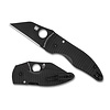Spyderco Spyderco - MicroJimbo Salt - Black/Black CPM MagnaCut - PE