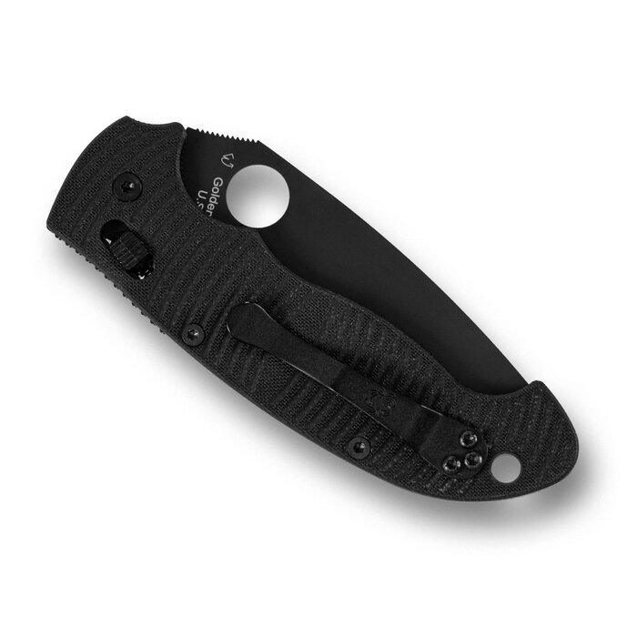Spyderco Spyderco - Manix 2 XL Salt - Black / Black G-10 CPM MagnaCut - PE