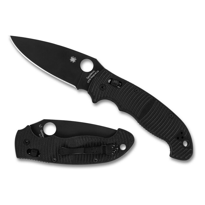 Spyderco Spyderco - Manix 2 XL Salt - Black / Black G-10 CPM MagnaCut - PE