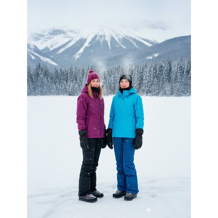 Starling® Starling - Gants de ski - Active Femmes - Zillertal - Noir/Argent