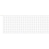 Avento® Avento- Volleyballnetz 9,5 x 1,0 Meter – Schwarz/Weiß