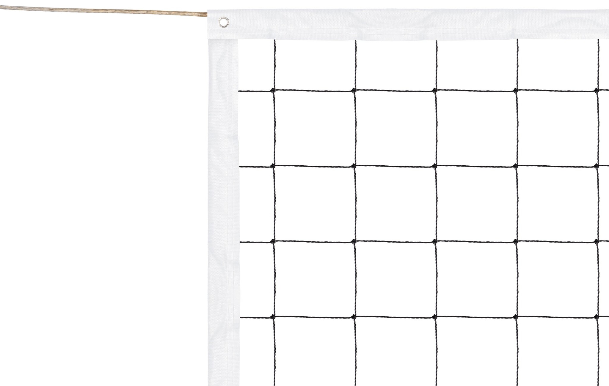 Avento® Avento- Volleybalnet 9.5 x 1.0 meter - Zwart/Wit