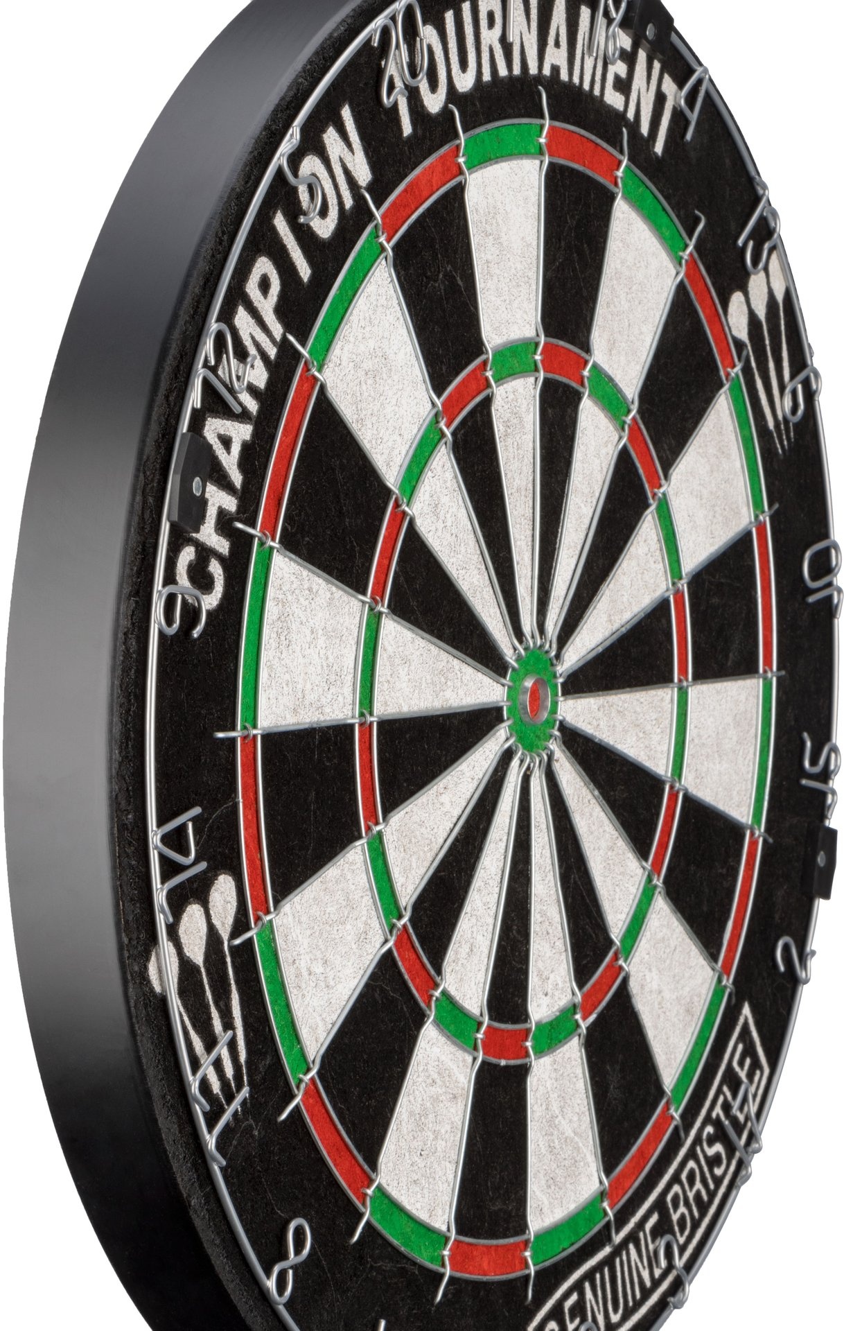 Faver® Faver - Sisal Dartboard - Classic - Black/Red