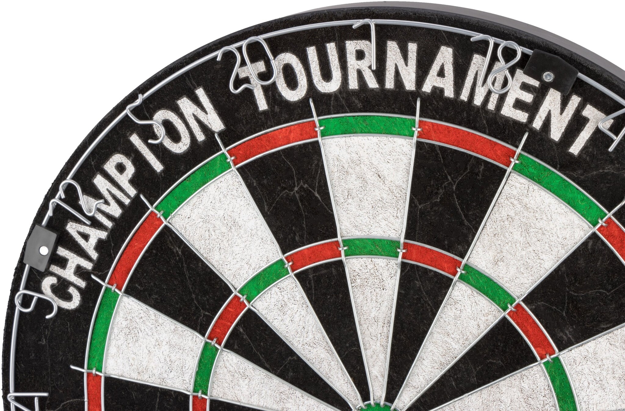 Faver® Faver - Sisal Dartboard - Classic - Black/Red