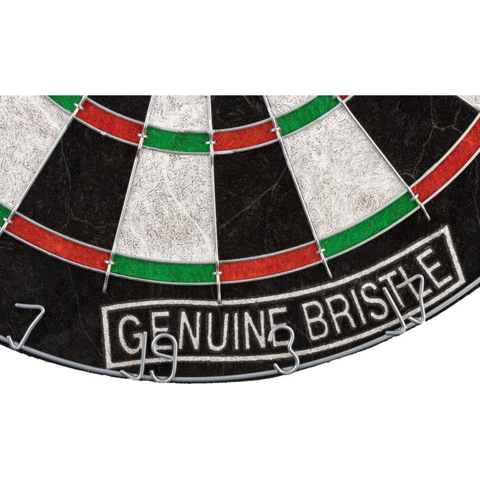 Faver® Faver - Sisal Dartboard - Classic - Black/Red