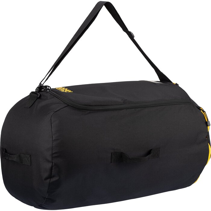 Abbey Camp® Abbey Camp - Flightbag voor backpack - MIAMI-090 - Zwart/Geel