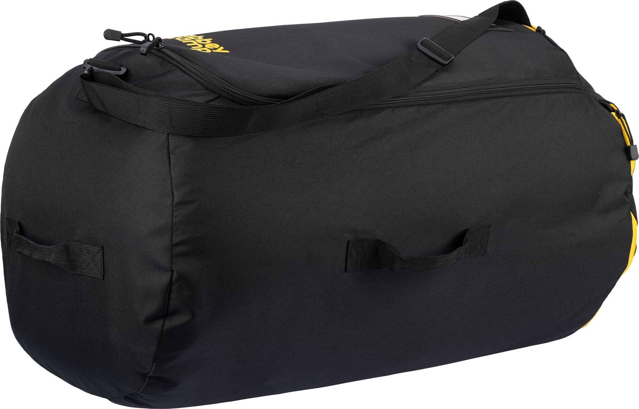 Abbey Camp® Abbey Camp - Flightbag voor backpack - MIAMI-090 - Zwart/Geel