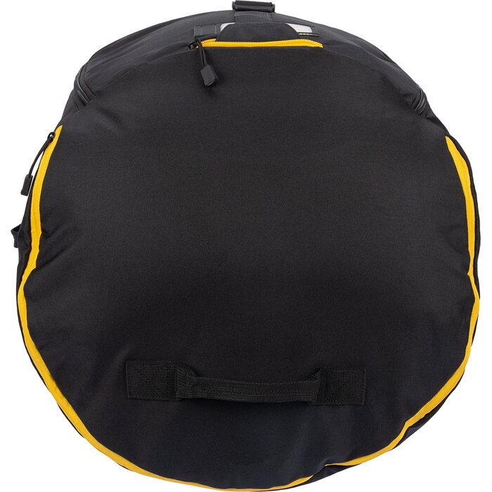 Abbey Camp® Abbey Camp - Flightbag voor backpack - MIAMI-090 - Zwart/Geel