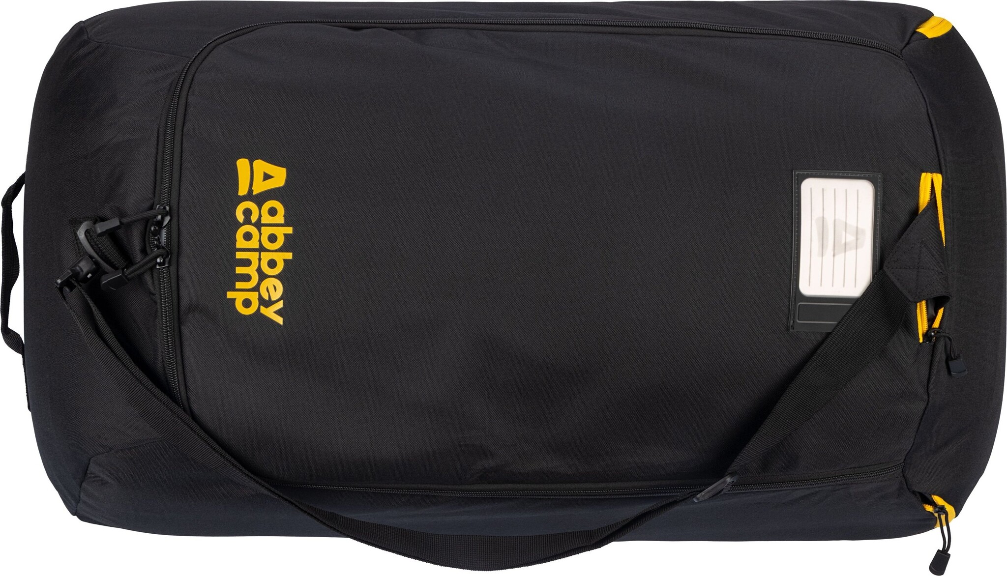 Abbey Camp® Abbey Camp - Flightbag voor backpack - MIAMI-090 - Zwart/Geel