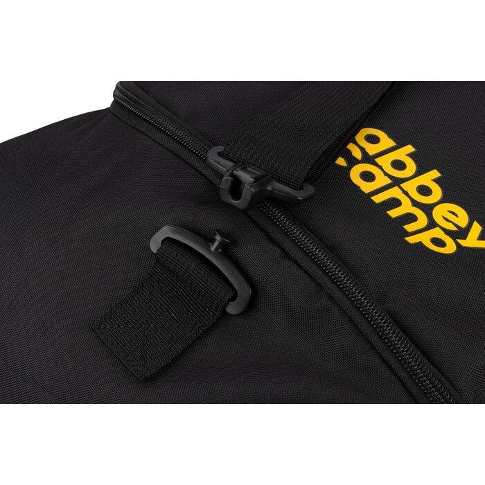 Abbey Camp® Abbey Camp – Flightbag für Rucksack – MIAMI-090 – Schwarz/Gelb