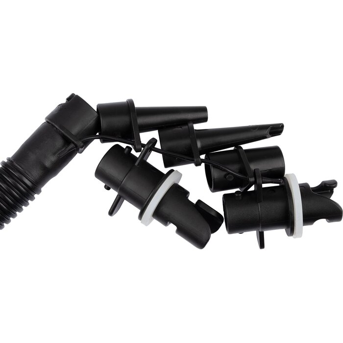 Abbey Camp® Abbey Camp - High Pressure Hand Pump - Single/Double Action - PERTH-1800 - Black/Yellow