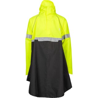 Ralka Ralka - Rain Poncho Extra Visibility - Cycling - Black/Fluorescent Yellow
