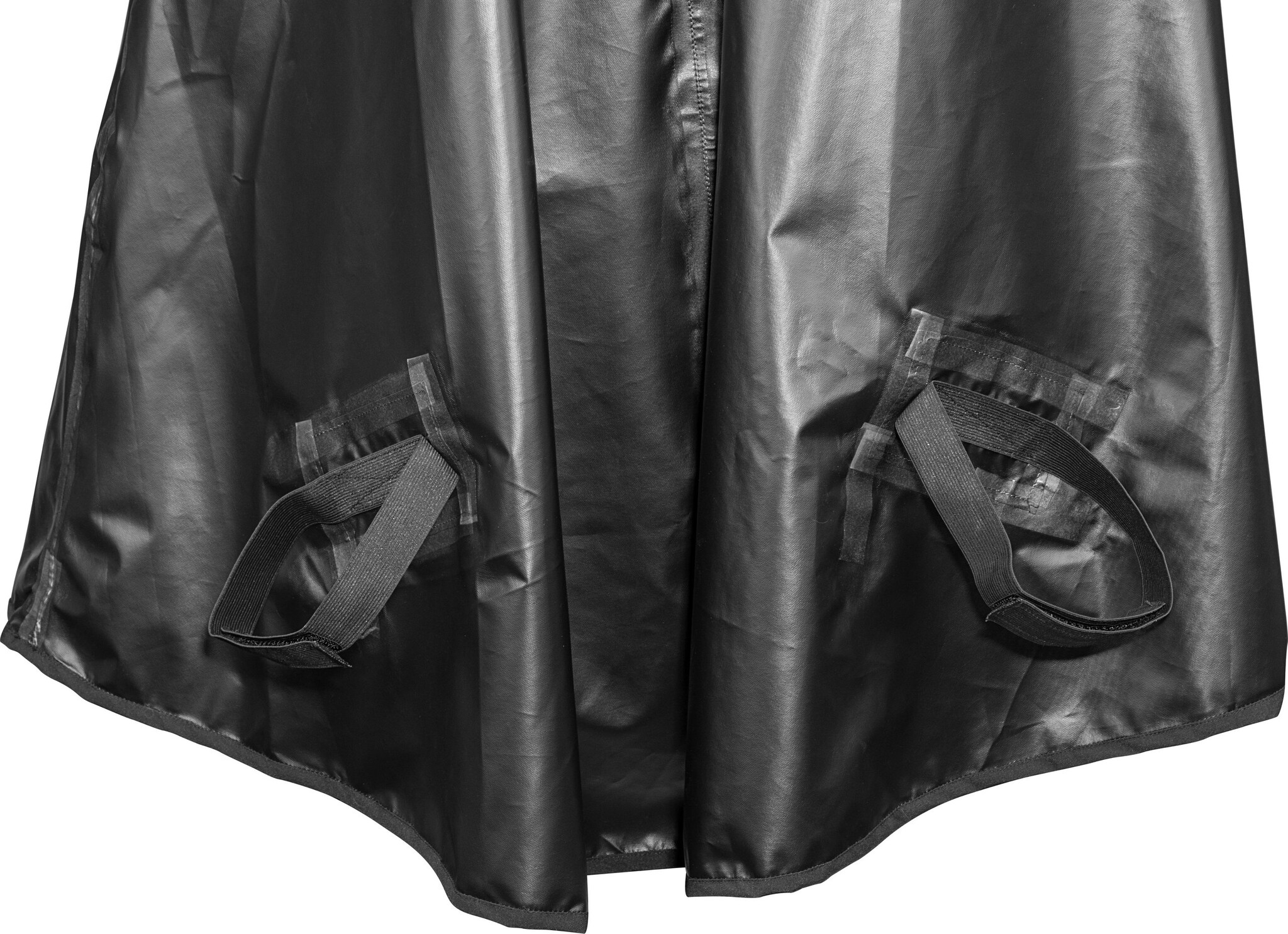 Ralka Ralka - Poncho de pluie Extra Visibilty - Cyclisme - Noir/Jaune fluo