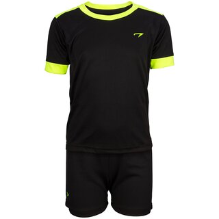 Avento® Avento - Madrid Sports Set - Junior - Black/Fluorescent Yellow