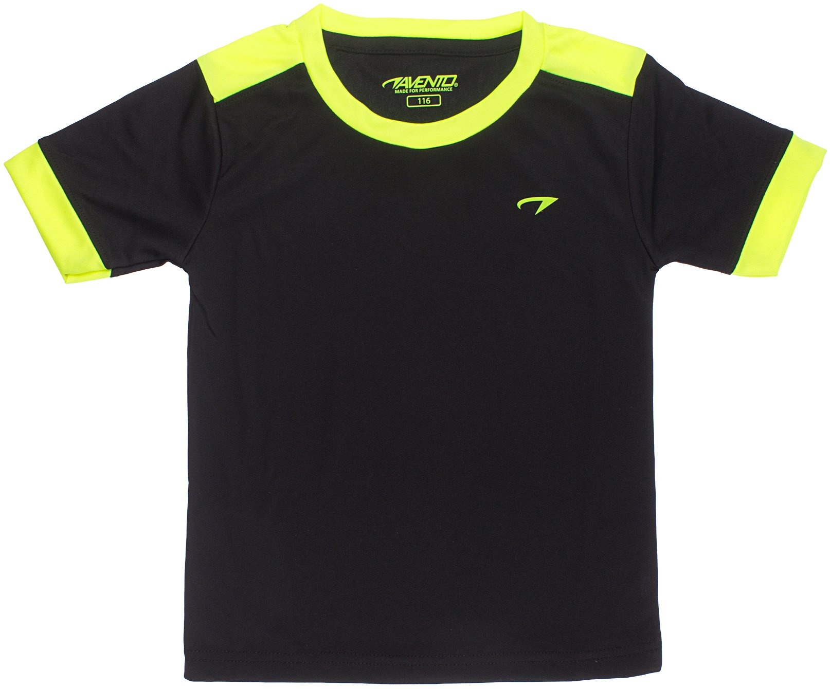 Avento® Avento – Sportset Madrid – Junior – Schwarz/Fluor-Gelb