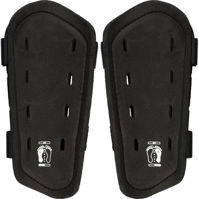 Avento® Avento - Shin Guards - Double Strap - Black