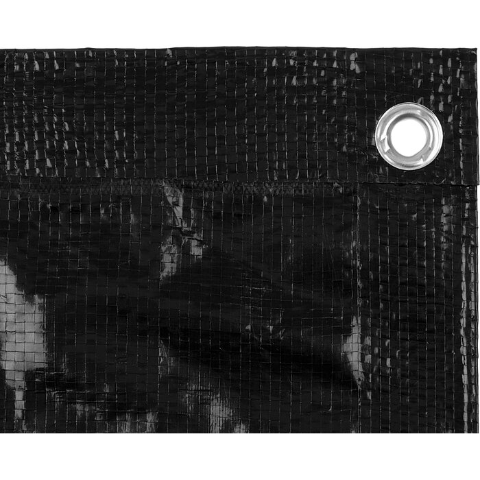 Abbey Camp® Abbey Camp - Groundsheet - 400 x 300 cm - LAROCHELLE-1200 - Black