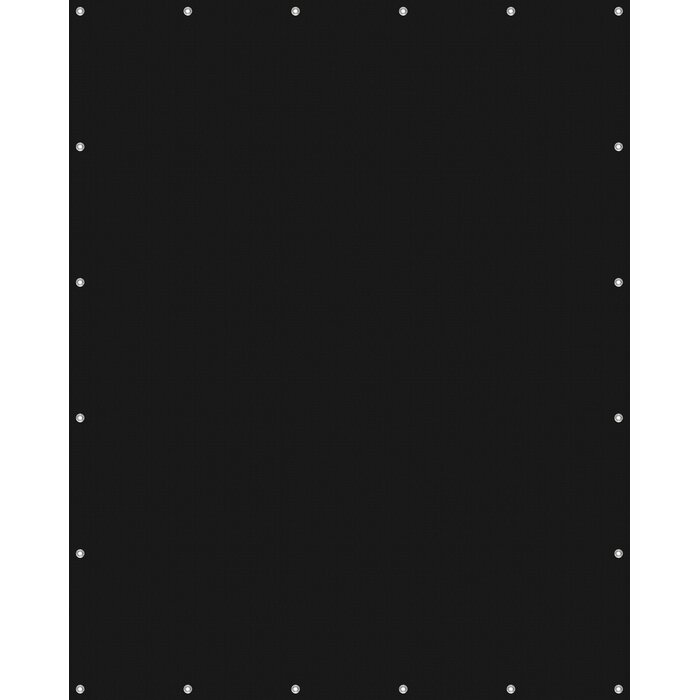 Abbey Camp® Abbey Camp - Bodenplane - 400 x 300 cm - LAROCHELLE-1200 - Schwarz