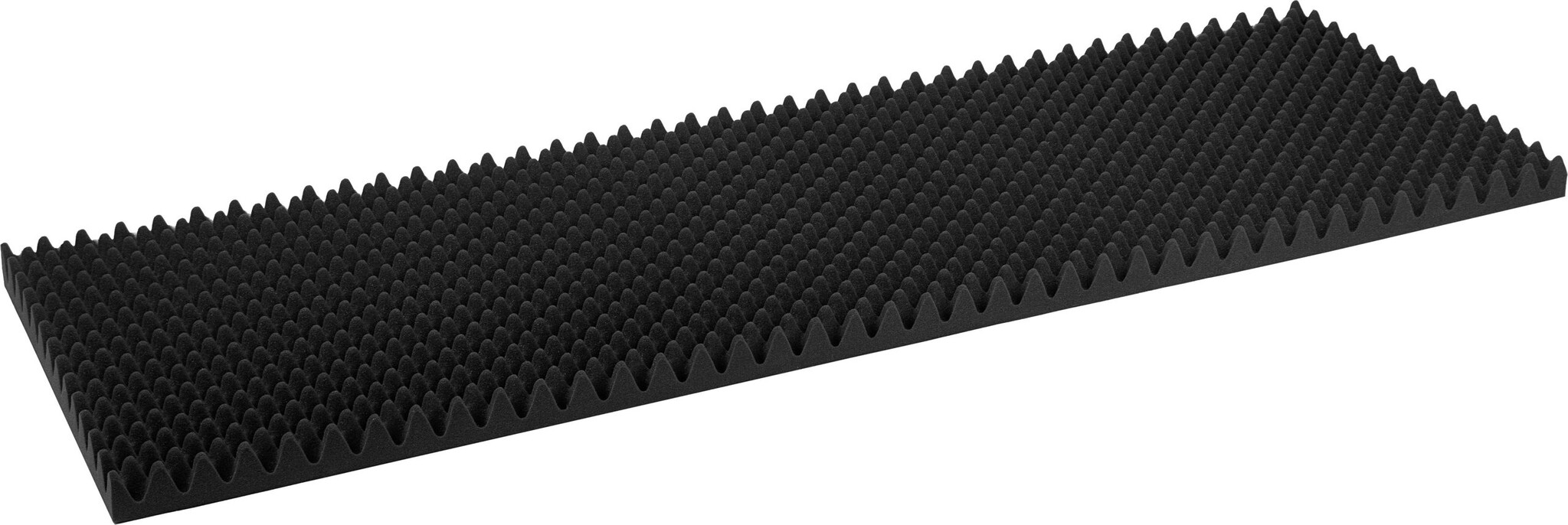 Abbey Camp® Abbey Camp - Noppenmatras Foam - 190x60 cm - CASCAIS-060 - Zwart