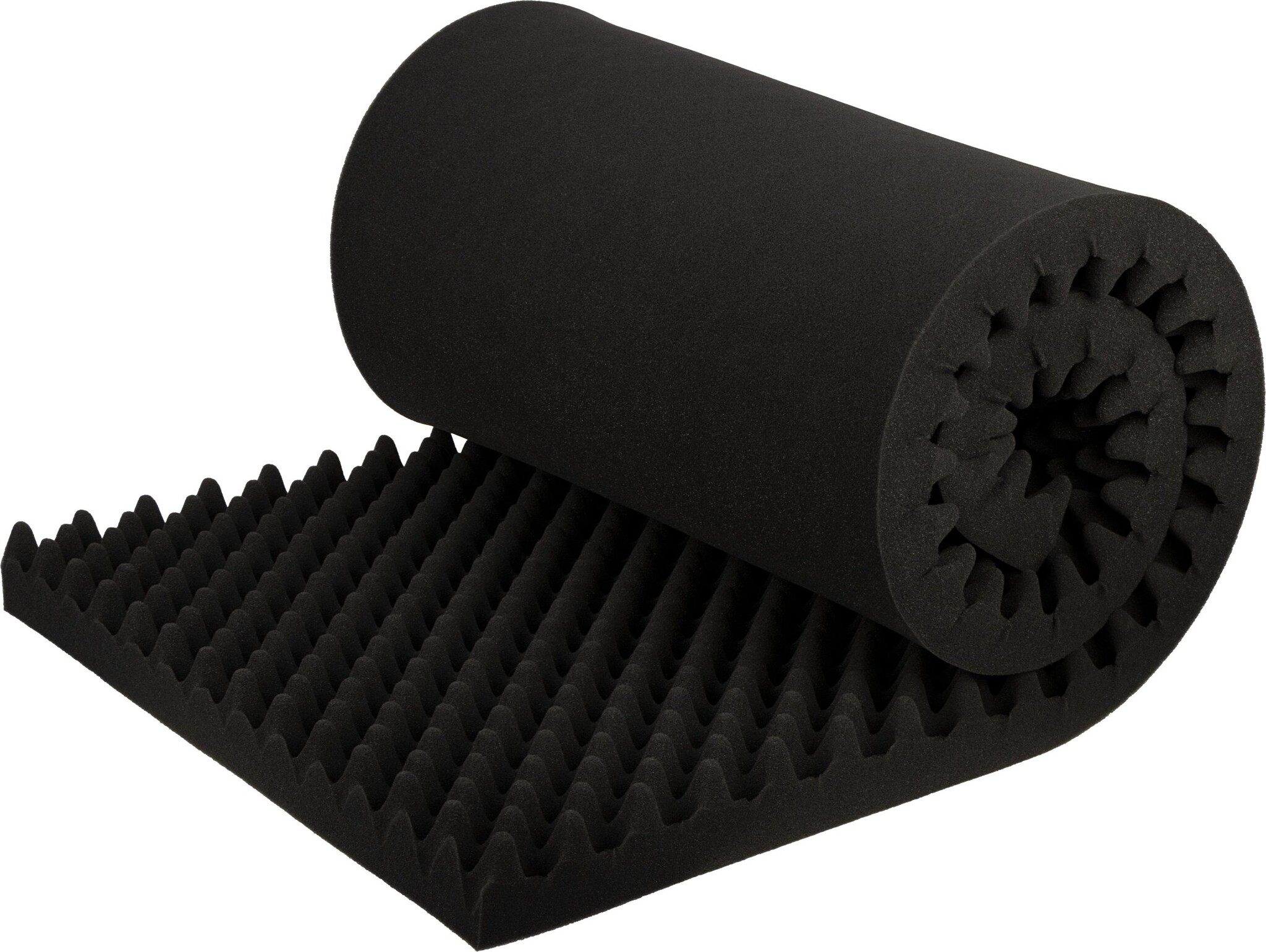 Abbey Camp® Abbey Camp - Matelas à picots en mousse - 190 x 60 cm - CASCAIS-060 - Noir