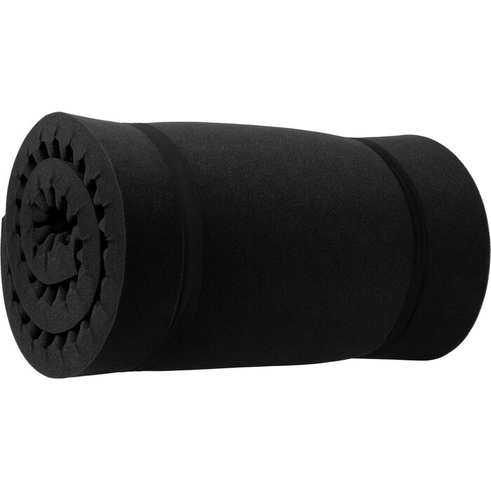 Abbey Camp® Abbey Camp – Noppenmatratze aus Schaumstoff – 190 x 60 cm – CASCAIS-060 – Schwarz