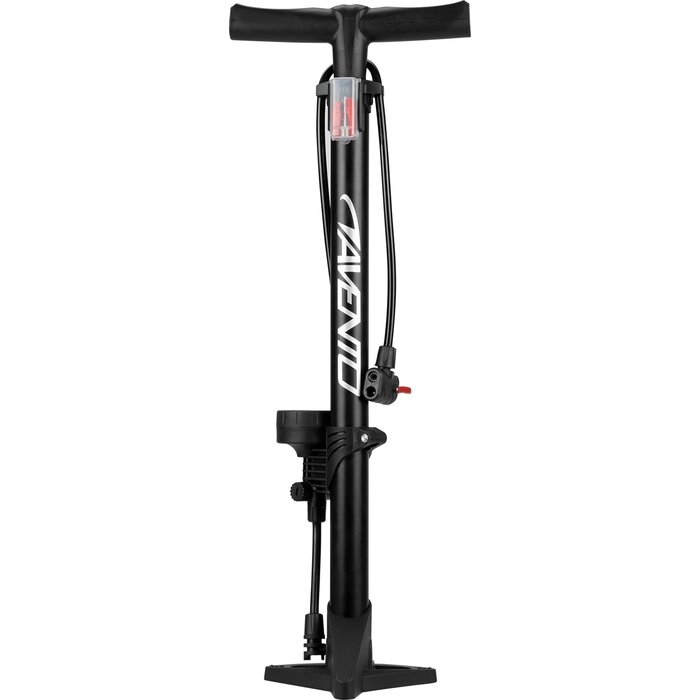 Avento® Avento - Bike Pump with Pressure Gauge - Black