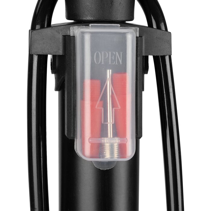 Avento® Avento - Fietspomp met Manometer - Zwart