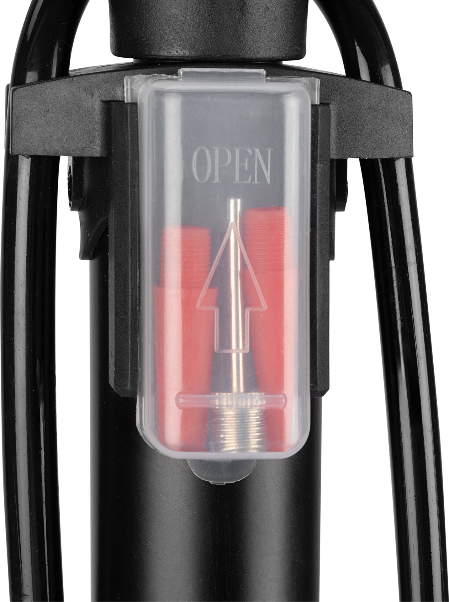 Avento® Avento - Bike Pump with Pressure Gauge - Black